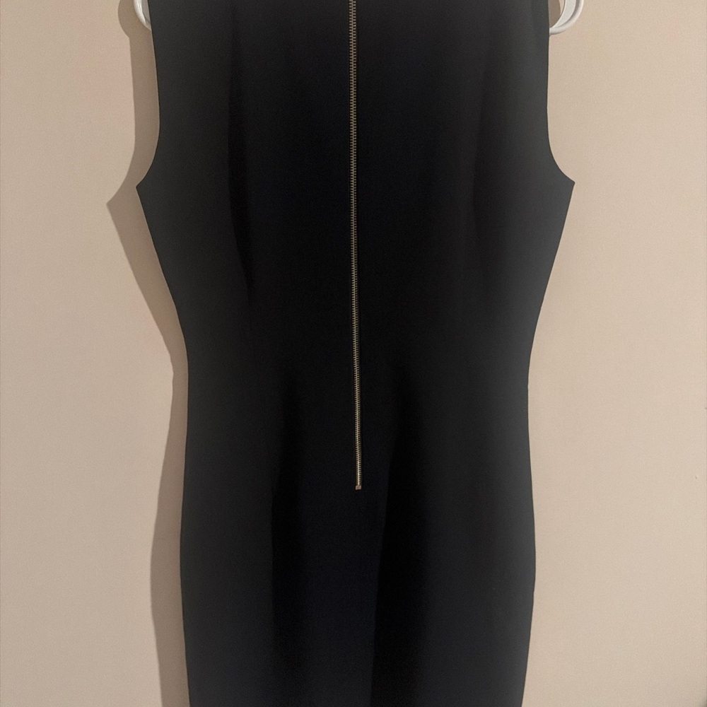 Ted Baker Black V-Neck Midi Dress - Picture 8 of 10